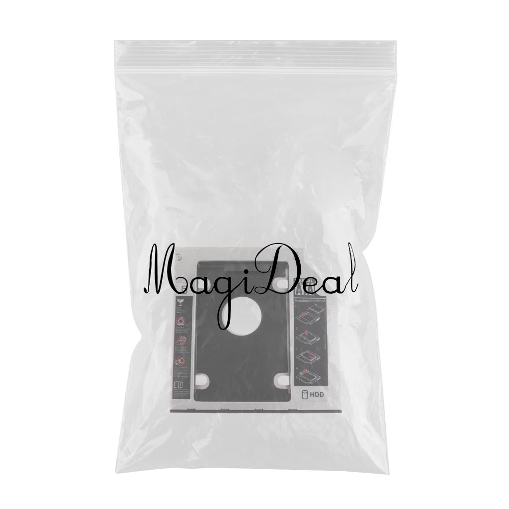 9.5mm SATA I II III HDD Hard Drive Module Tray Caddy for 9.5mm CD-Driver Laptop All in One Server