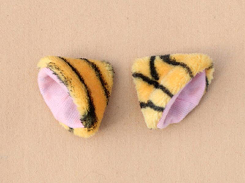 Cat Ears Hair Clip Hairpin Cosplay - Tiger Print