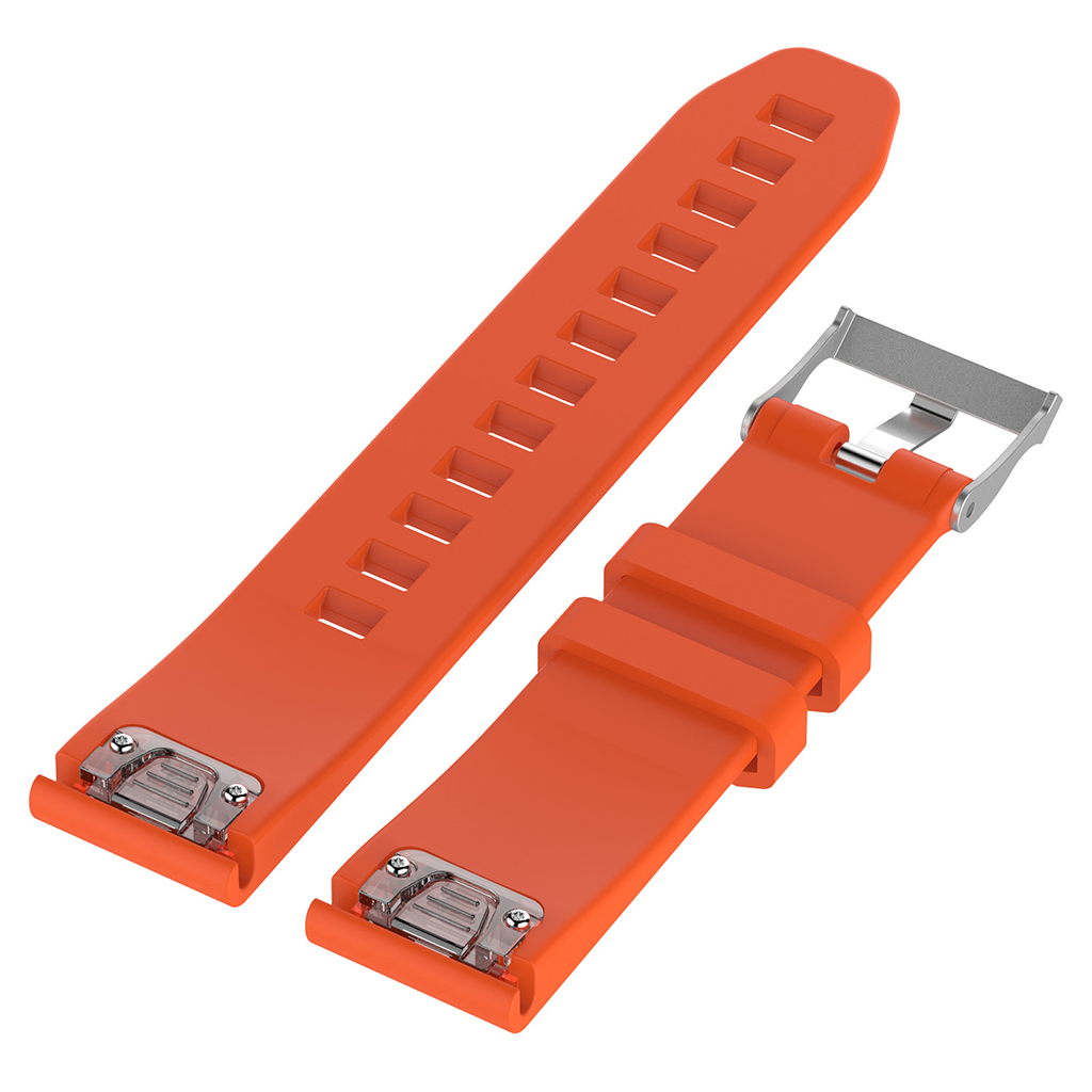 Silicone Wrist Band Replacement Strap for Garmin Fenix 5 Smart Watch Orange