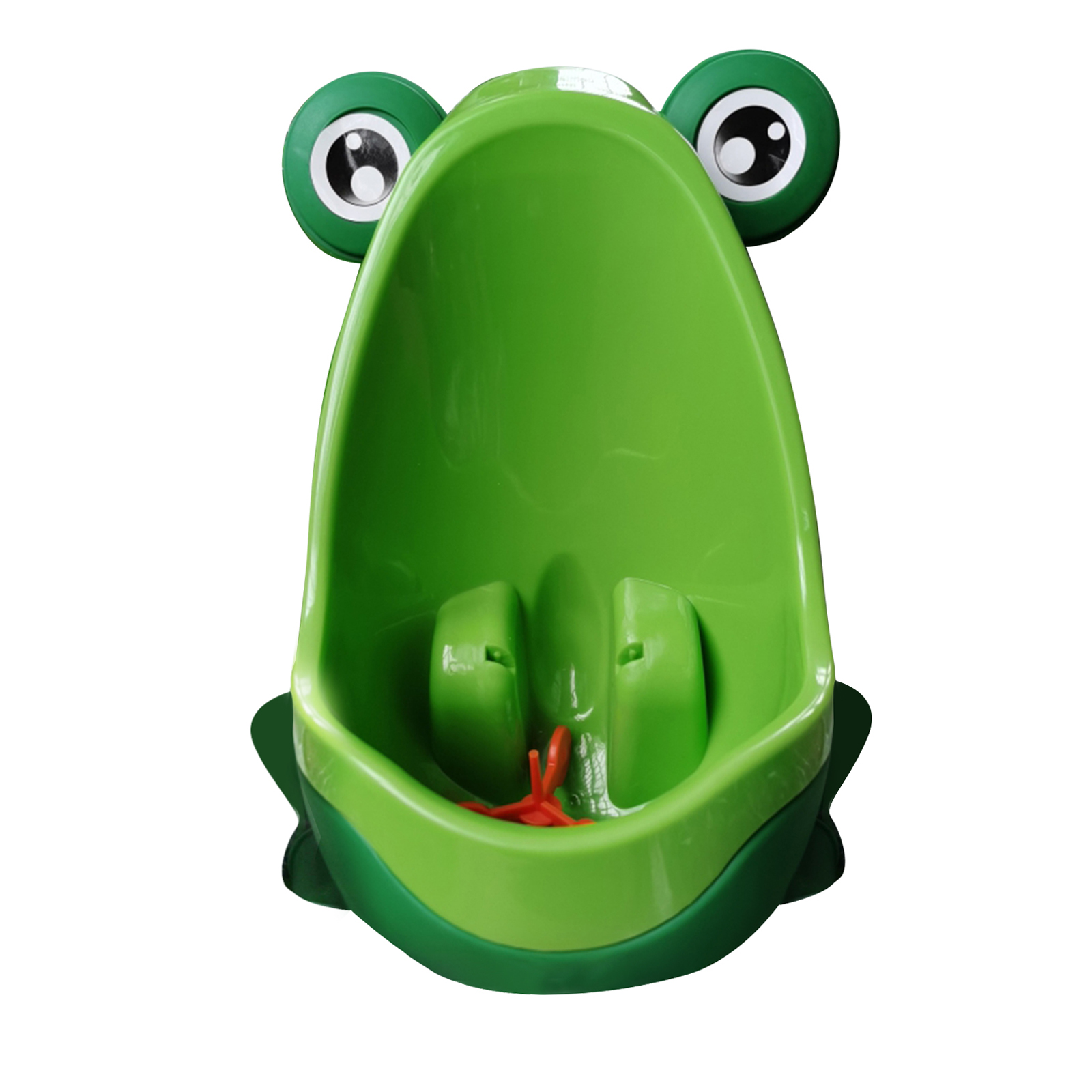 Toddler Boy Portable Toilet Frog Potty Urinal Stand Up Pee Training-Green