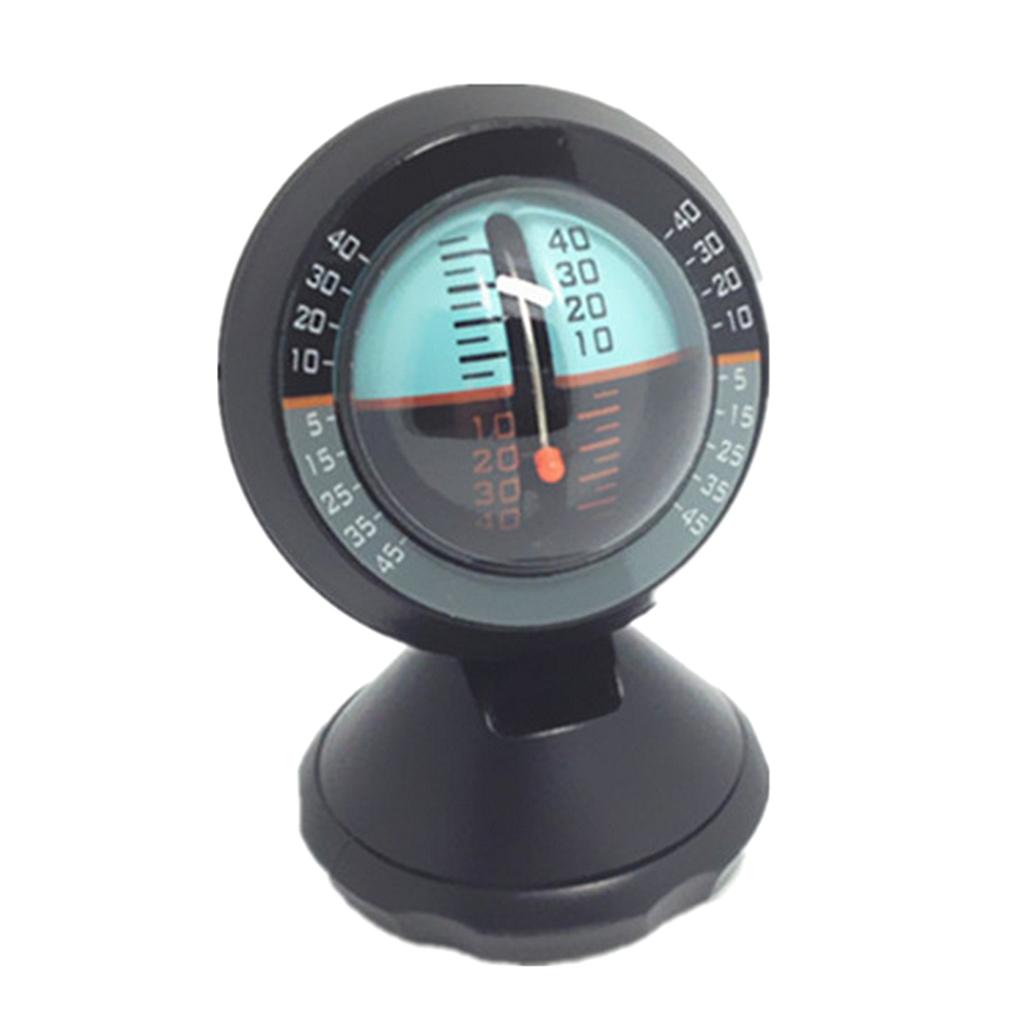 Multifunction Car Vehicle Declinometer Gradienter Dashboard Mount Compass 