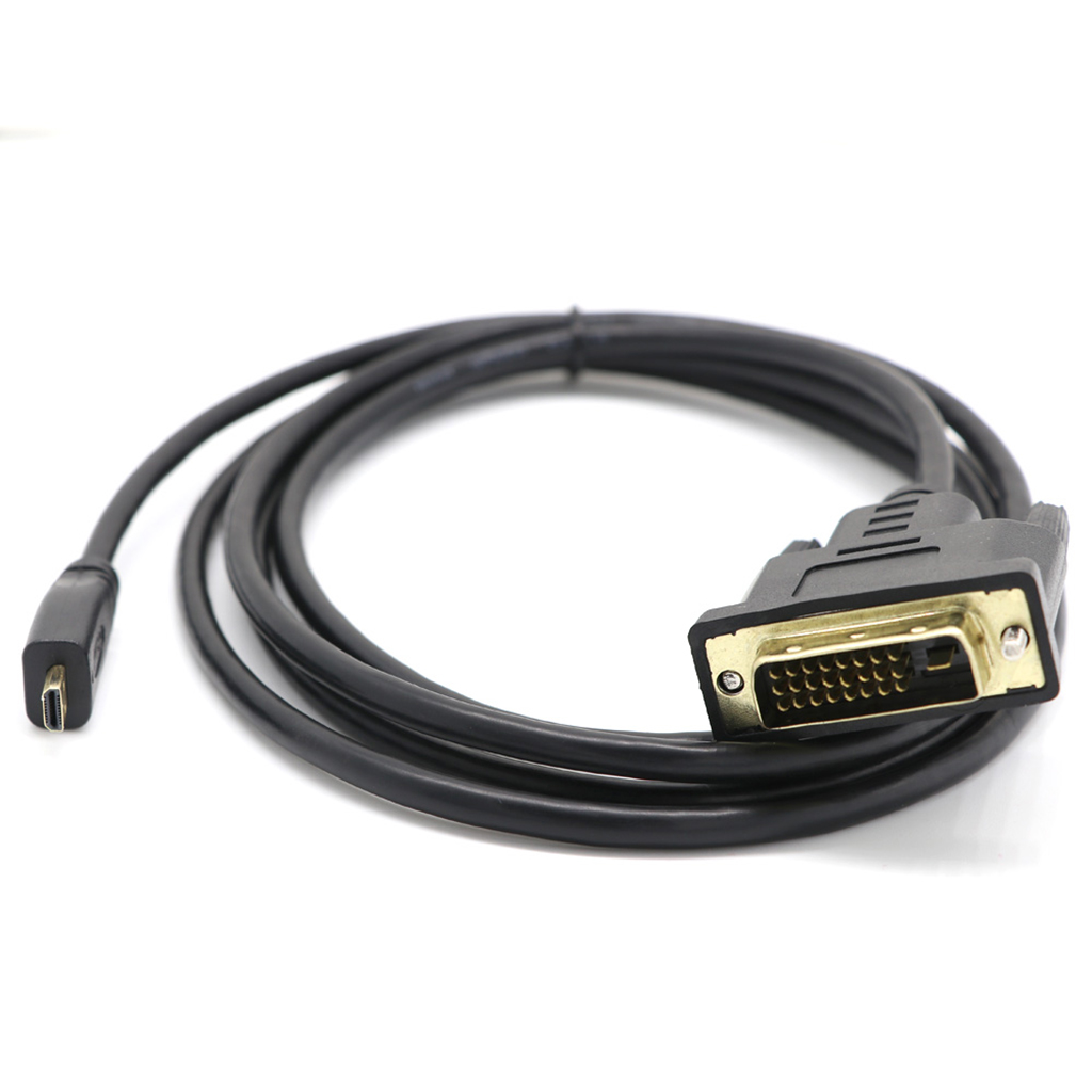 HDMI Cable, High Speed Micro HDMI to DVI Cable 1.8M