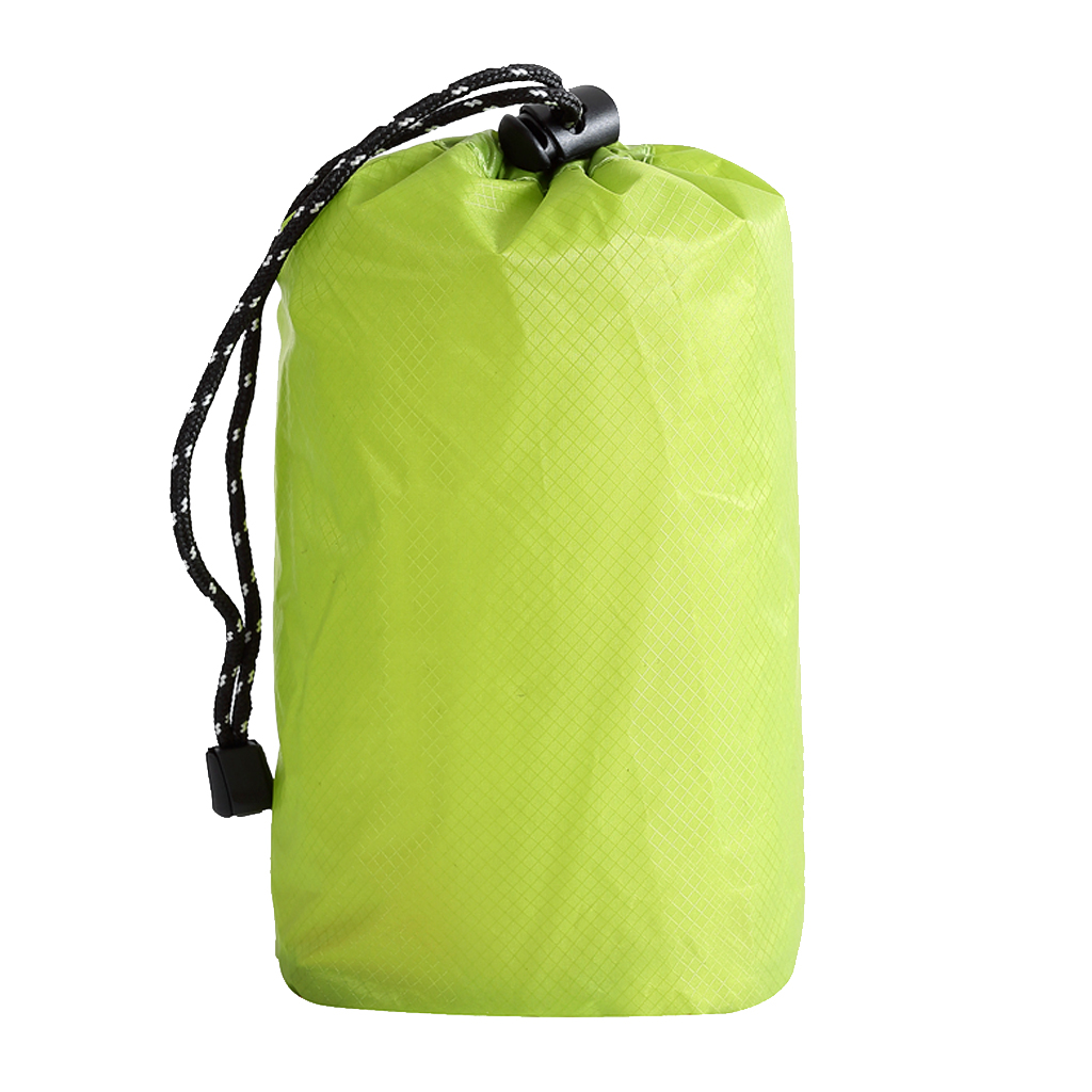 Waterproof Shoe Travel Pouch Drawstring Storage Bag Organizer XL Grass Green