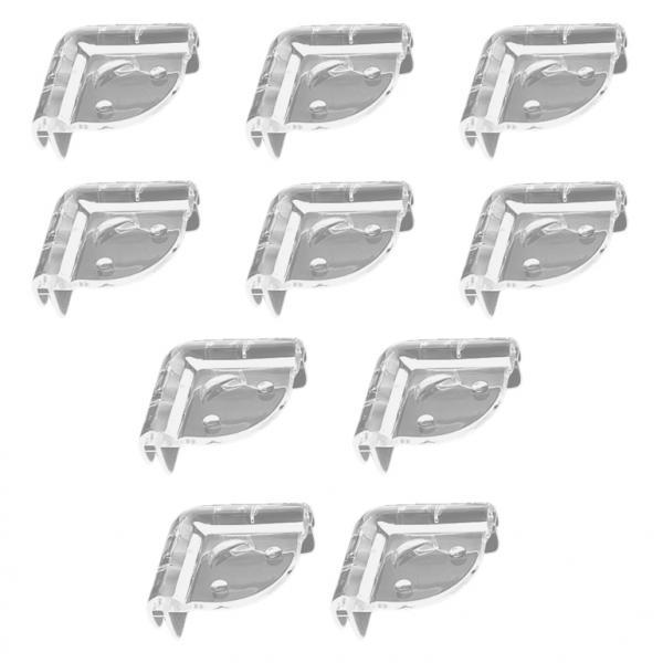 10PCS klares Gel klebendes Schreibtisch Ecken Schutz Baby Sicherheits