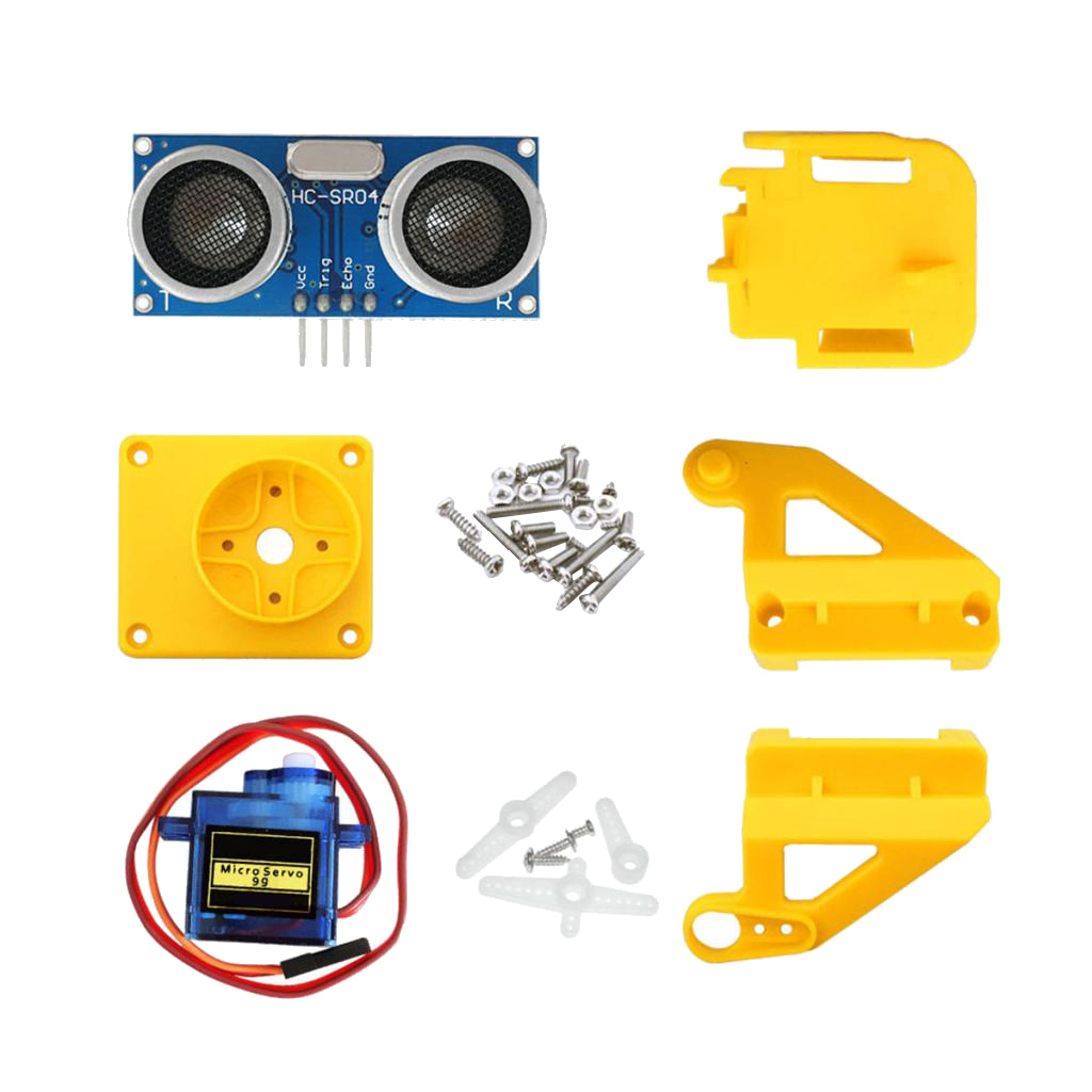 Ultrasonic Module Distance Measuring Transducer with Servo for Arduino Robot