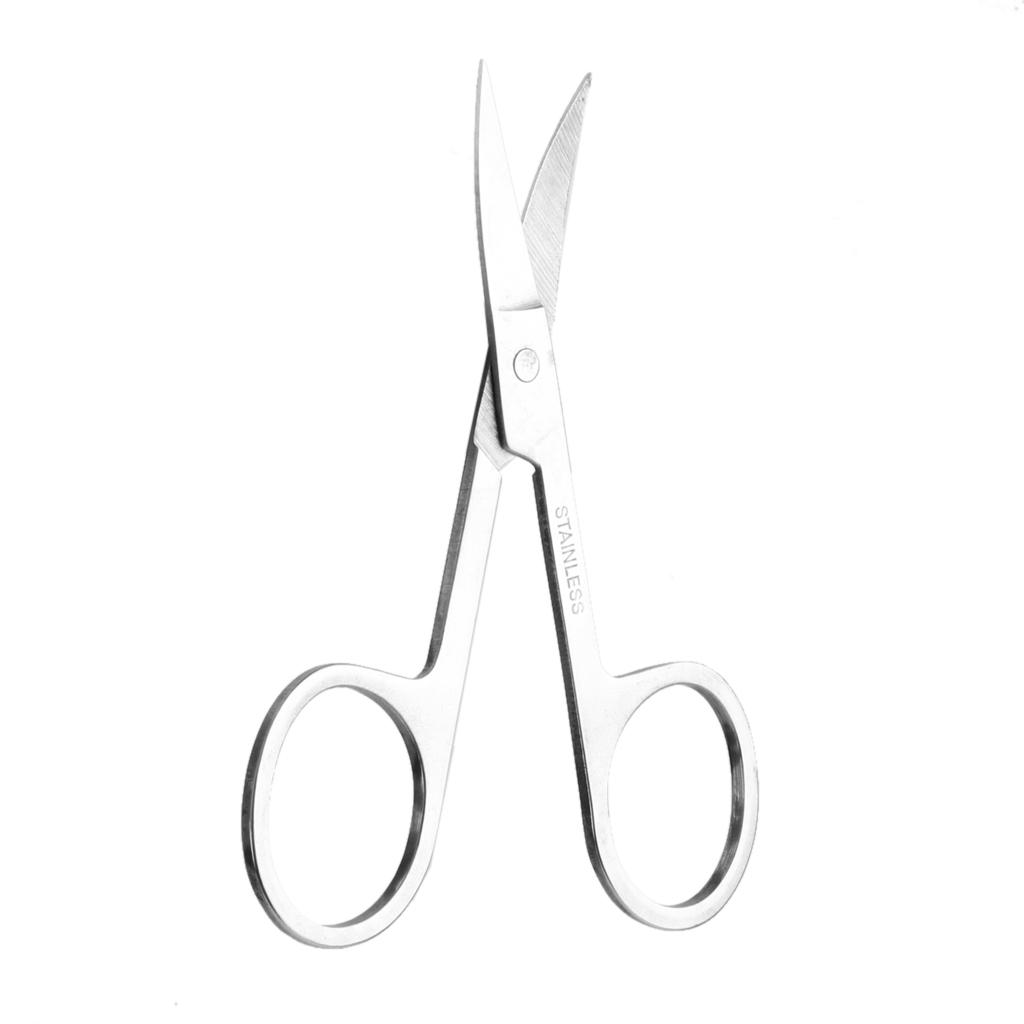 Eyelash Extension Eyebrow Scissors Trimmer Tweezer Clipper Cutter Straight Head 