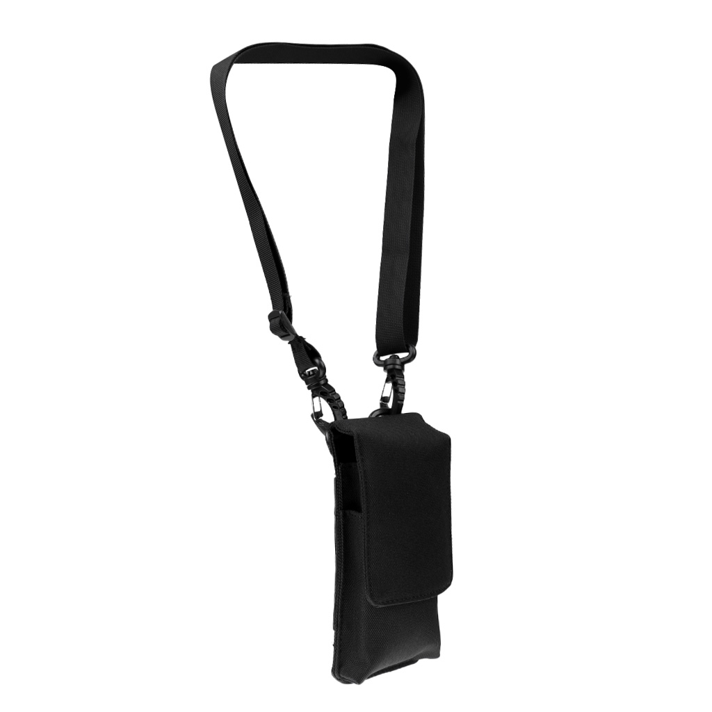 Tactical Outdoor Cell Phone Pouch Belt Case Cover Wallet Waist Belt Black