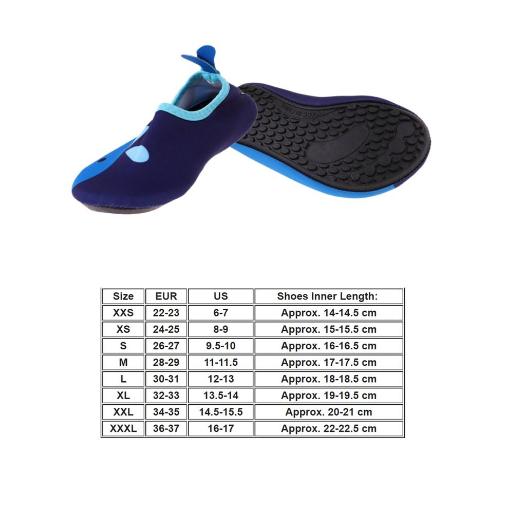 aqua socks size 15