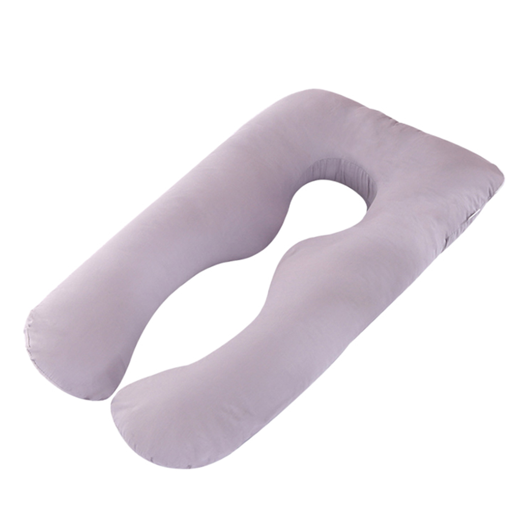 Maternity Pillow Pregnancy Nursing Sleeping Body Support Feeding Gray