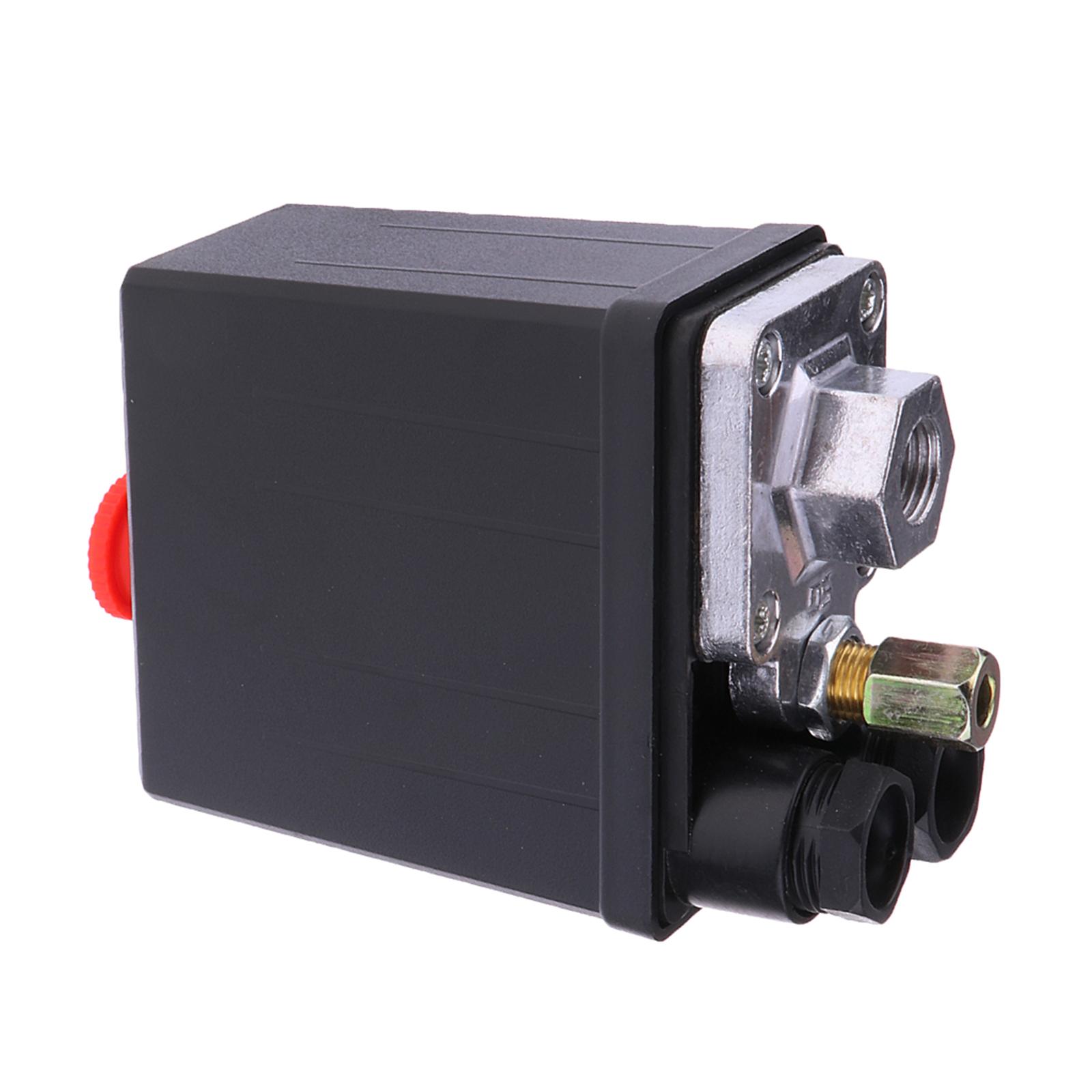 Uniporous Air Compressor Pressure Switch Control Valve 175PSI 240V