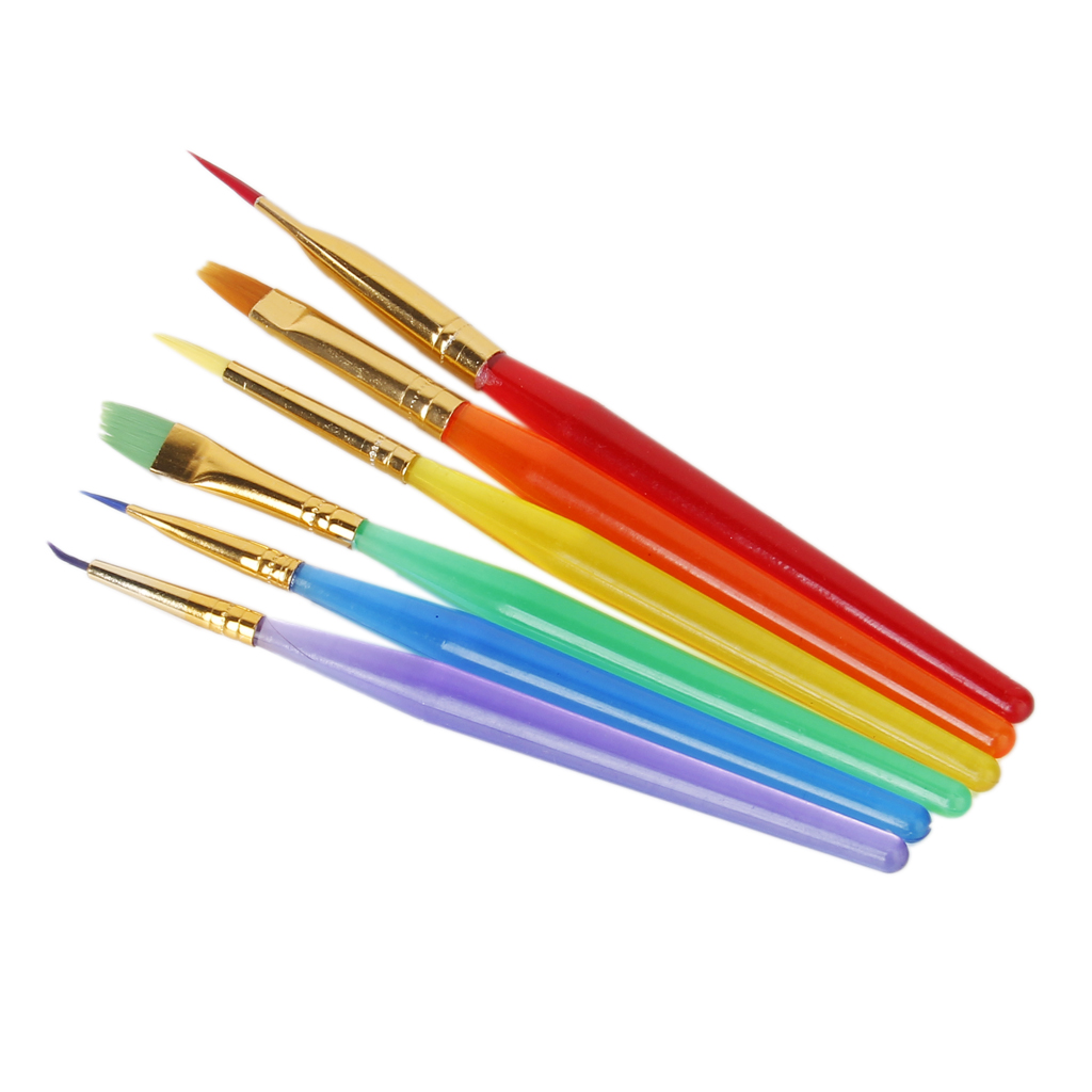 6 Pcs Artist Painting Brushes Set for Oil Painting