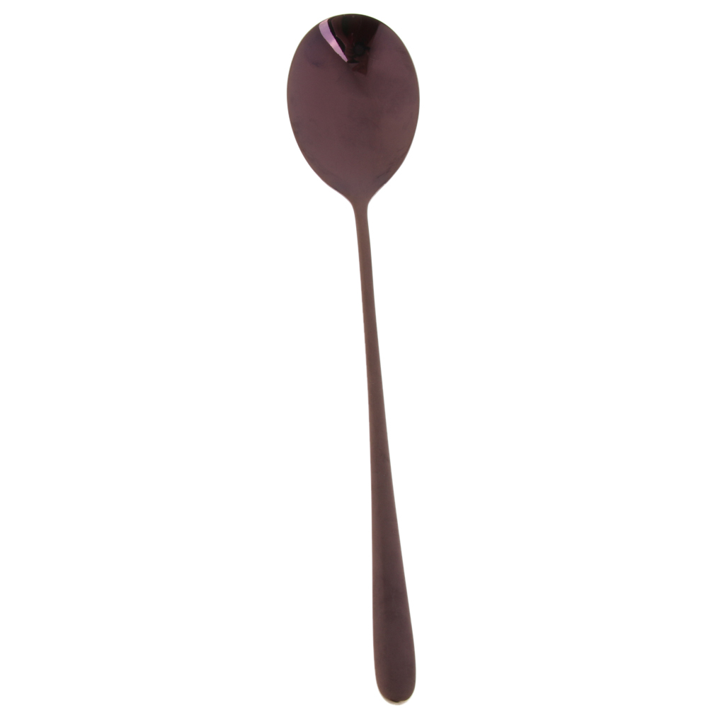 Korean Spoon Fork Set Stainless Steel Flatware Long Handle Cutlery Pack of 2