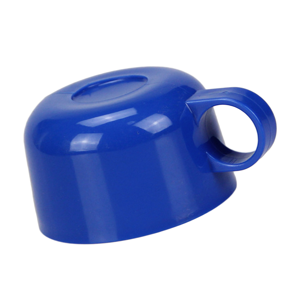 Stainless steel Kids Vacuum Kettle plastic Accessories Cup Lid Dark Blue