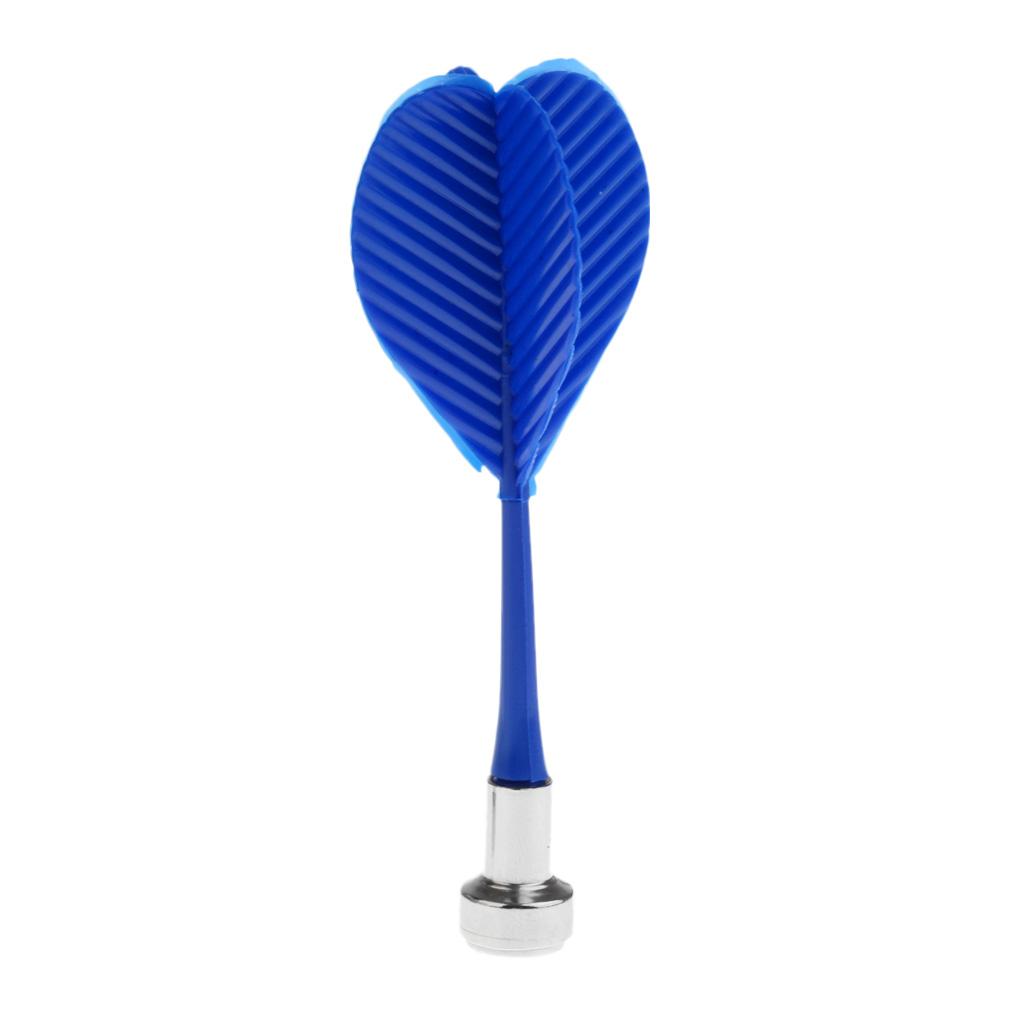 3 Pieces Magnetic Darts Safety Indoor Game Replacement Darts Royal Blue