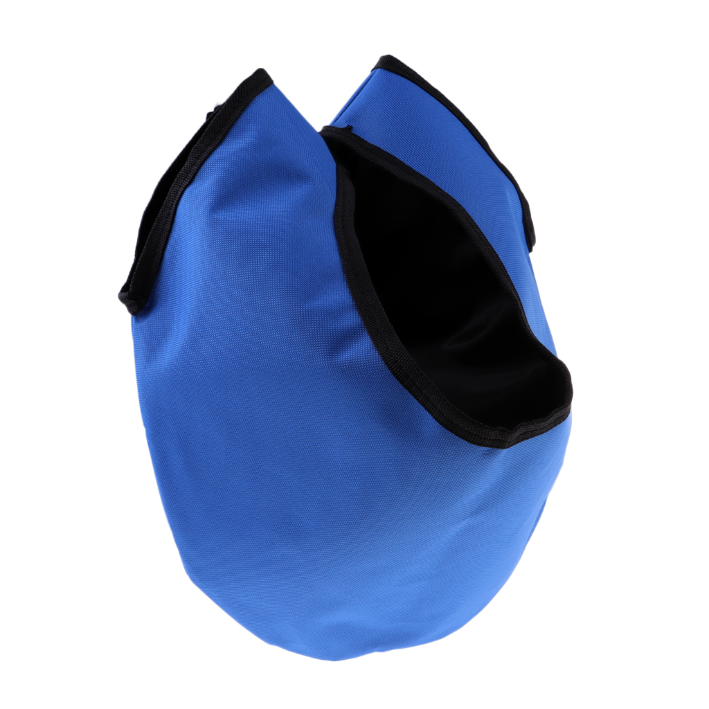 Premium Waterproof Bowling Ball Carrier Bag Ball Cleaner Pro Bowl Blue
