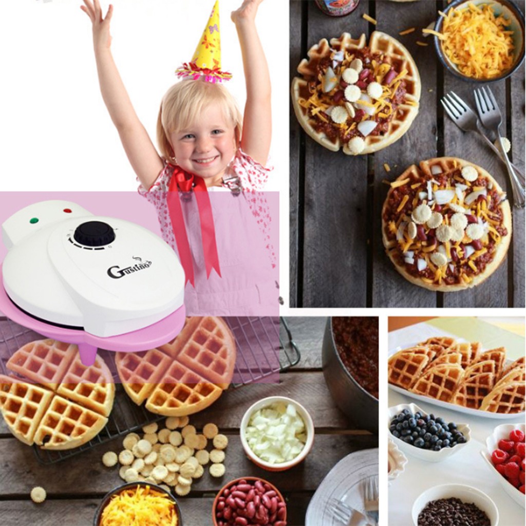 Waffle Machine 800-1000 Wattage Commercial Lolly Waffle Maker Non-stick Electric Waffle Machine