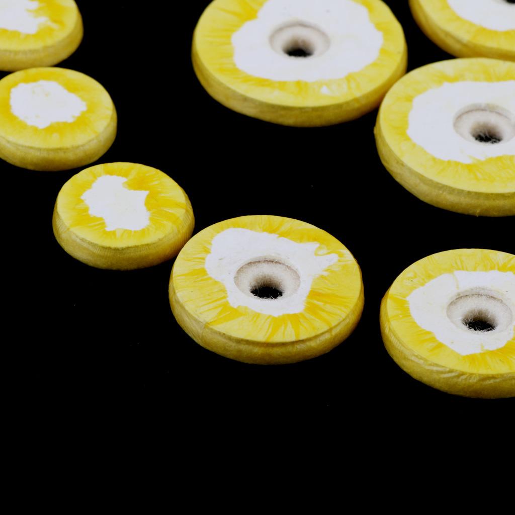 Flute Pads 16pcs Yellow Color