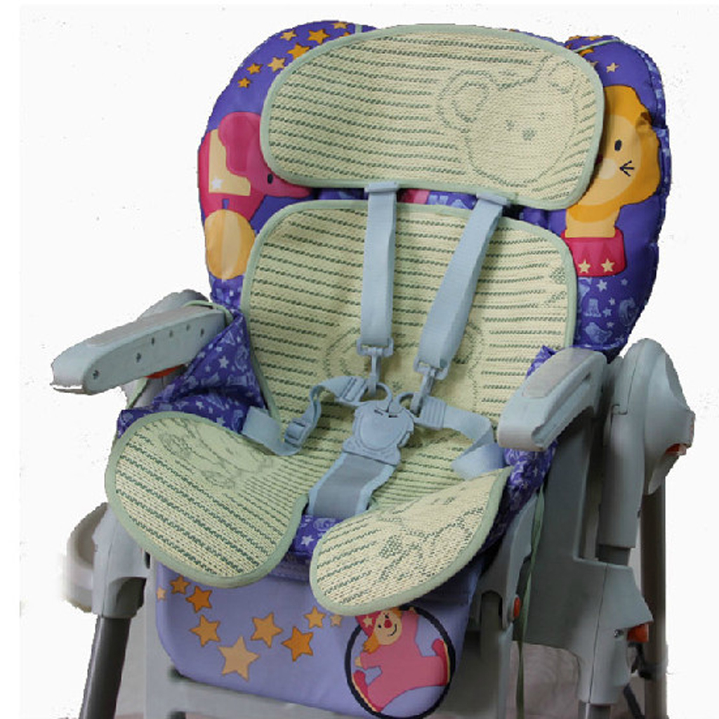 Baby Summer Sleeping Mat for Pram Stroller Highchair Safety Seat Green