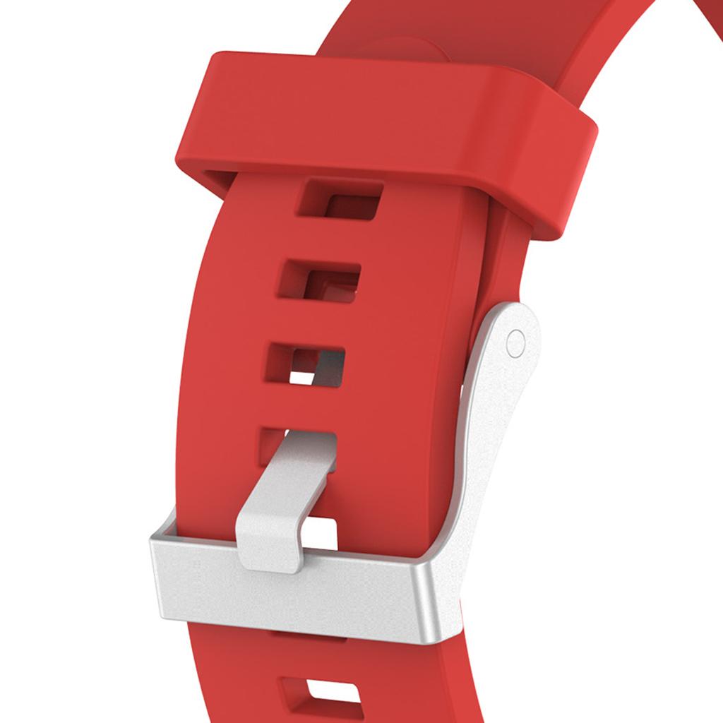 Silicone Wrist Band Replacement Strap for Garmin Fenix 5s Smart Watch Red