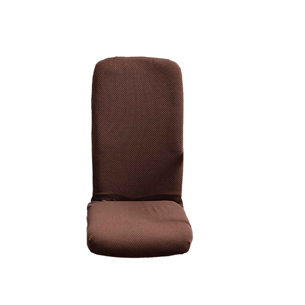 Thicken Chair Cover Comfortable Office  Seat Swivel Chair Slipcover Coffee