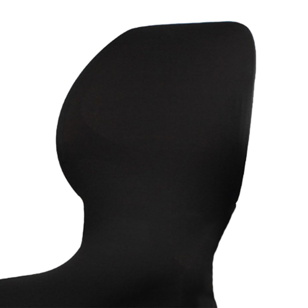 Elastic Swivel Computer Chair Cover Office Seat Slipcover Protector - Black