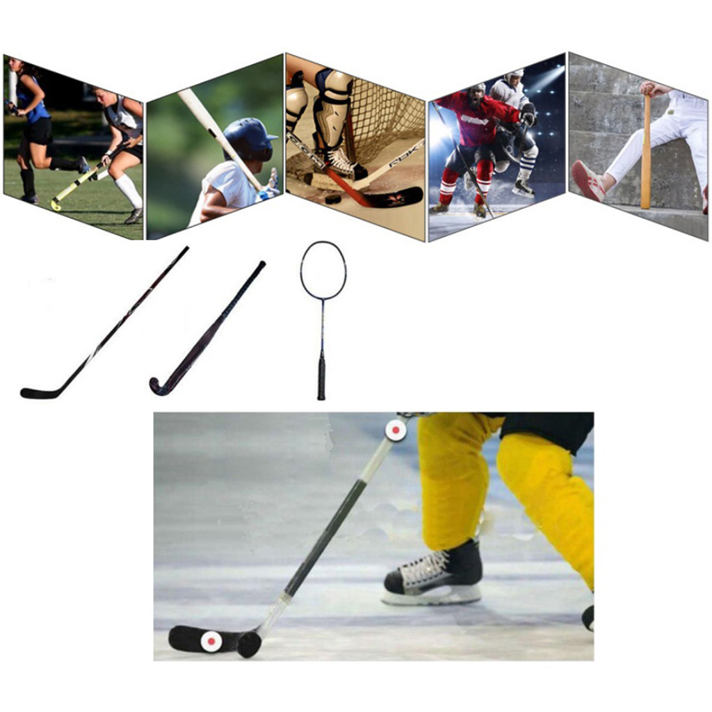 2Rolls Premium Self-adhesive Ice Hockey Stick Tape Cotton Grip Roller