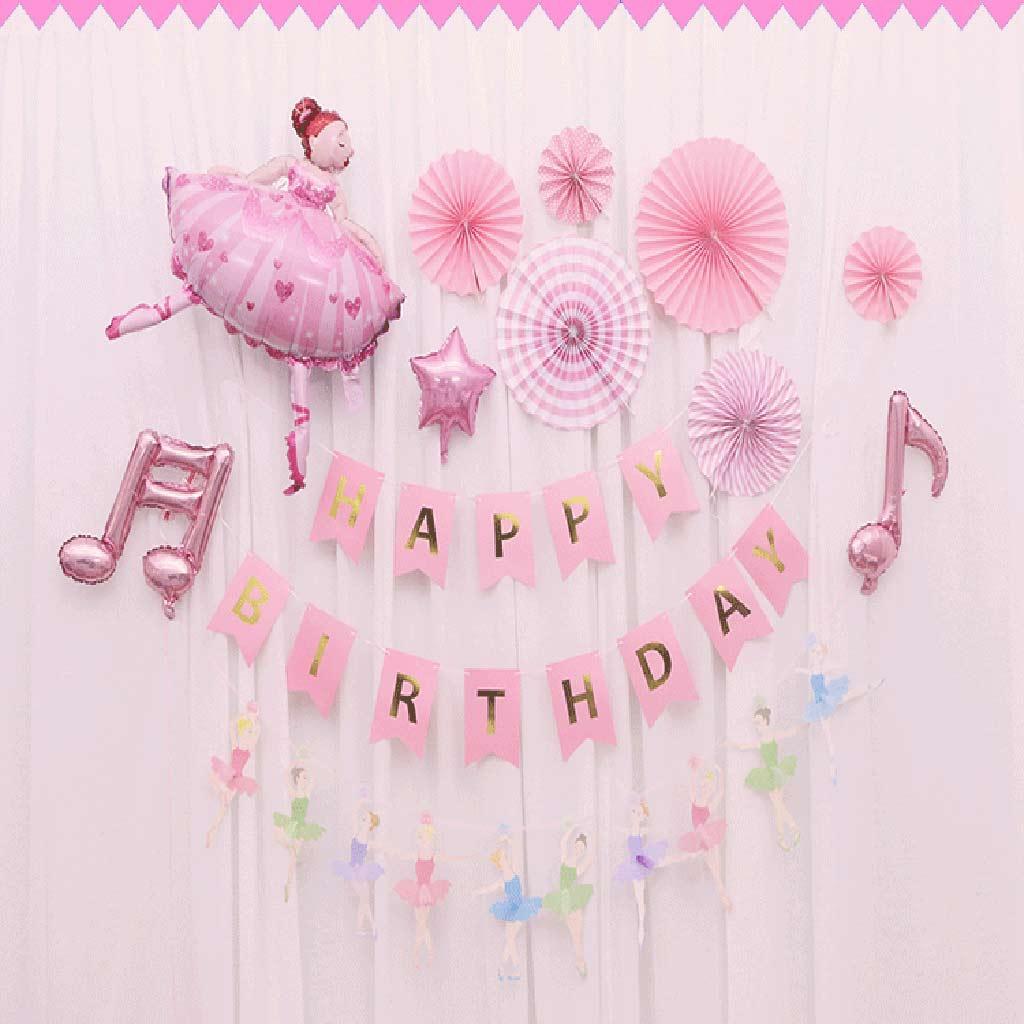 Large Ballet Dancing Girl Ballerina Foil Helium Balloon Princess Party Supplier