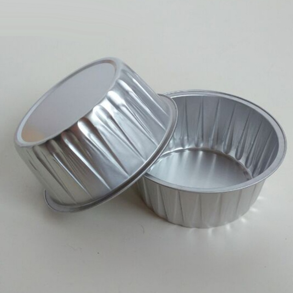 Foil Cake Muffin Chocolate Cupcake Liner Baking Cup Cookies Mold 3pcs Round