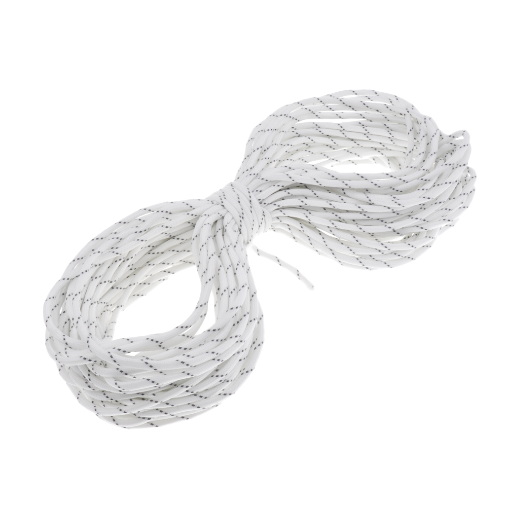 100FT 9 Core Strand Leucht Paracord Parachute Cord Reflektierende Seil
