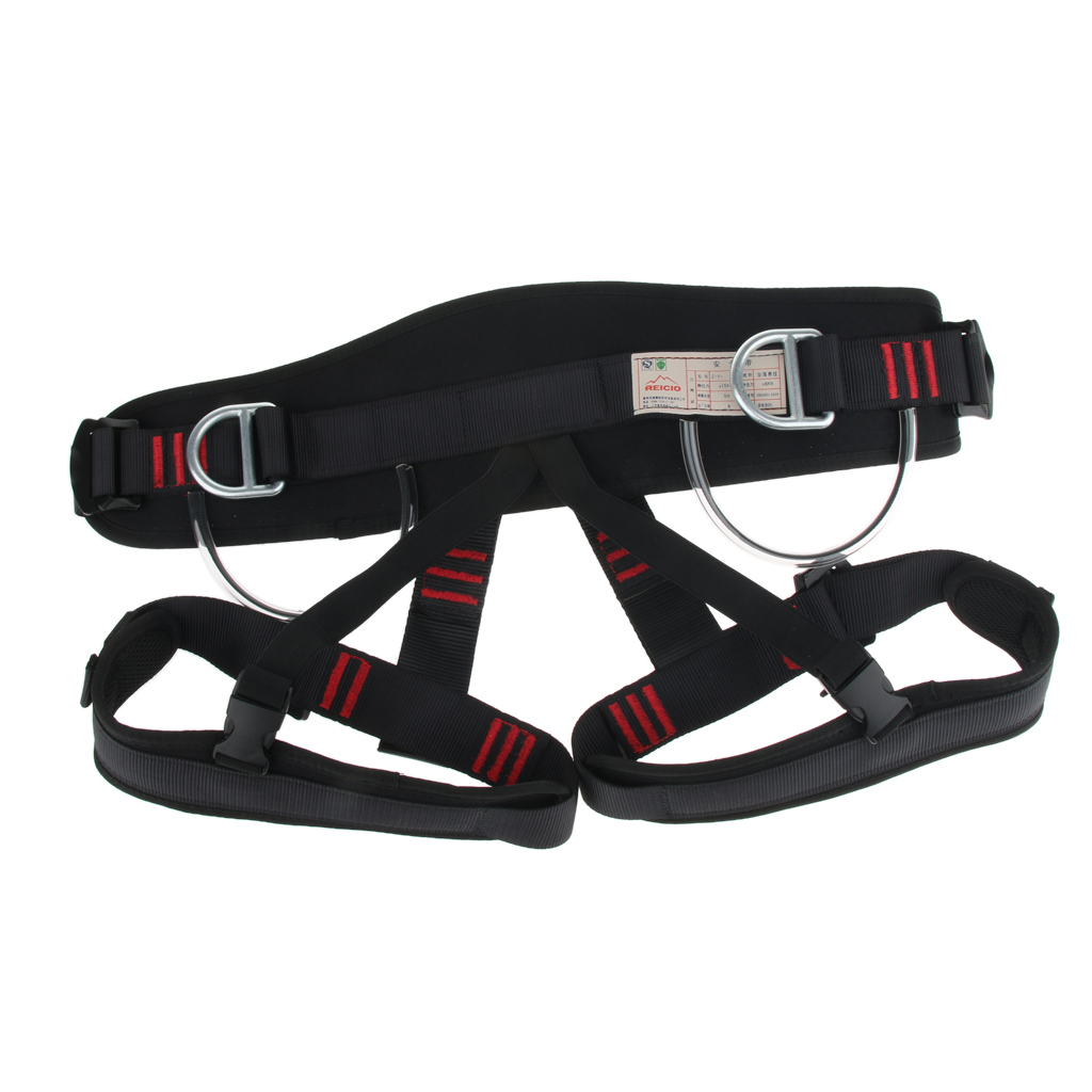 Details about / Prettyia Rock Climbing Harness Equip Gear Rappel