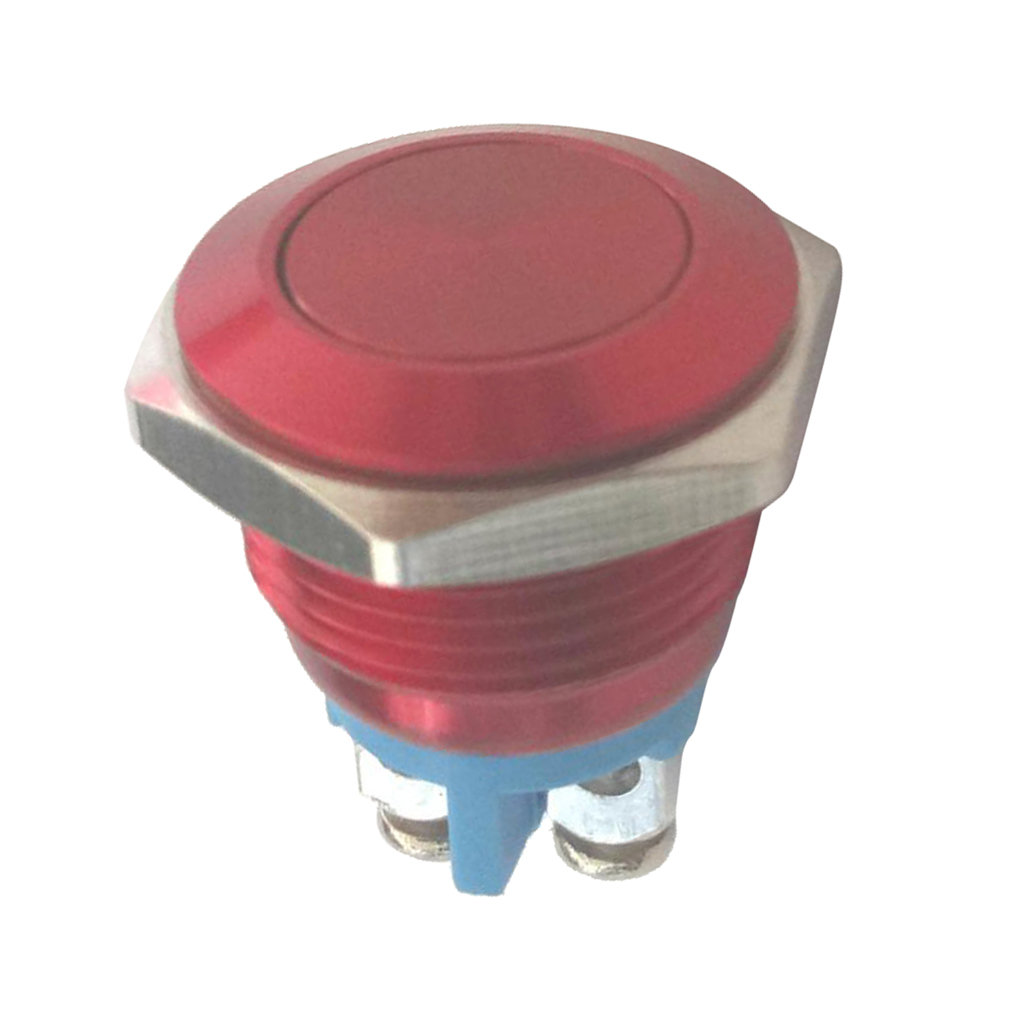 Sturdy Anti-corrosion 16mm Push Button Switch Car Switch Red