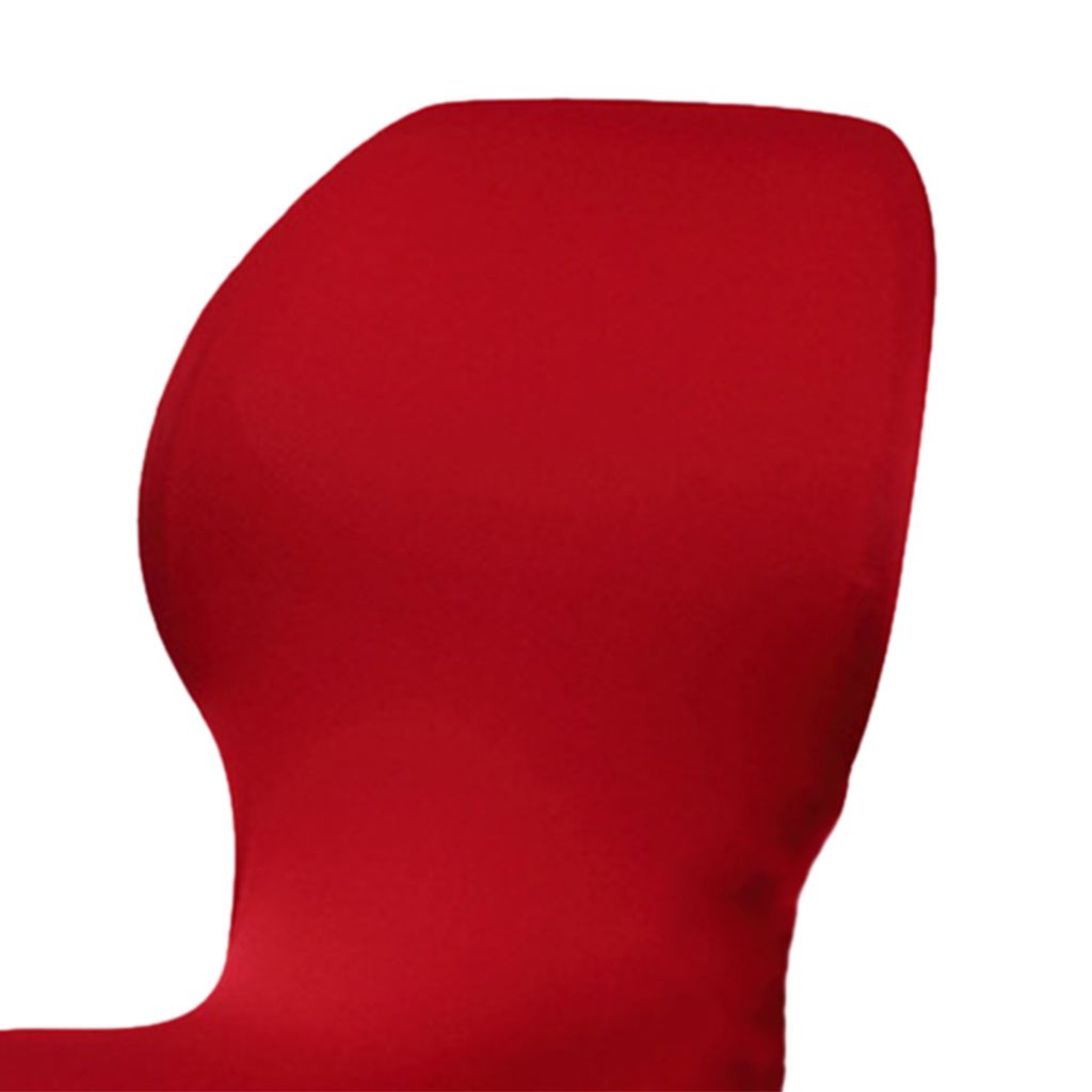 Elastic Swivel Computer Chair Cover Office Seat Slipcover Protector Wine Red