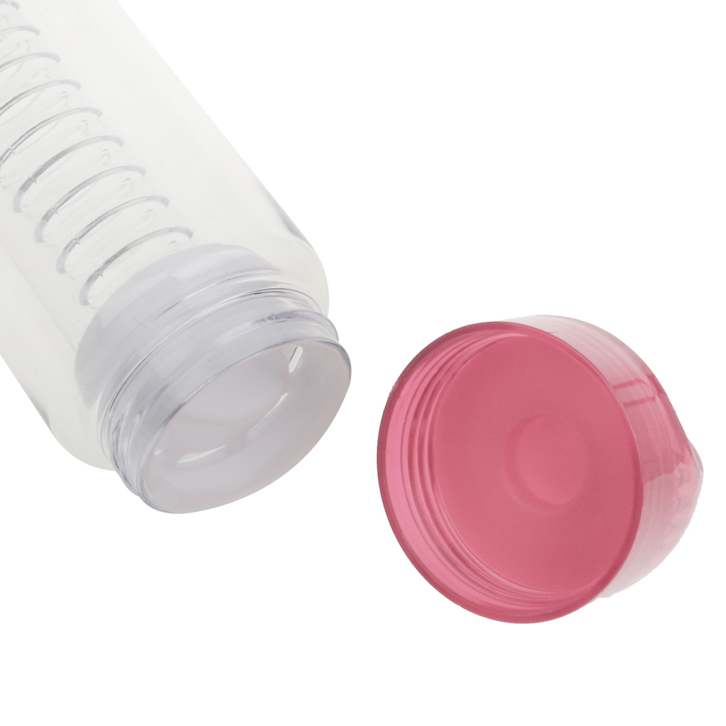 700ML Fruit Infusing Infuser Water Bottle Sports Health Juice Maker Pink