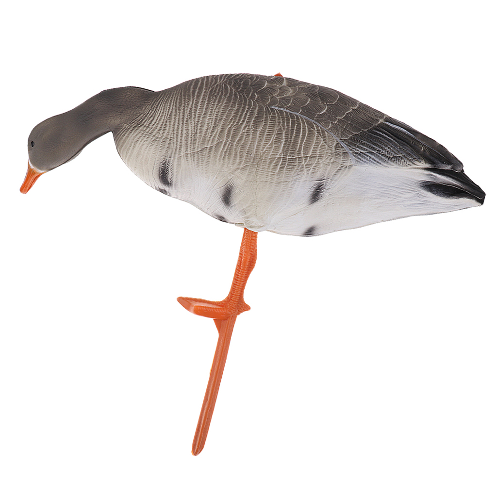 Full Goose Hunting Shooting Decoy Lawn Ornaments Garden Decors Eating Goose