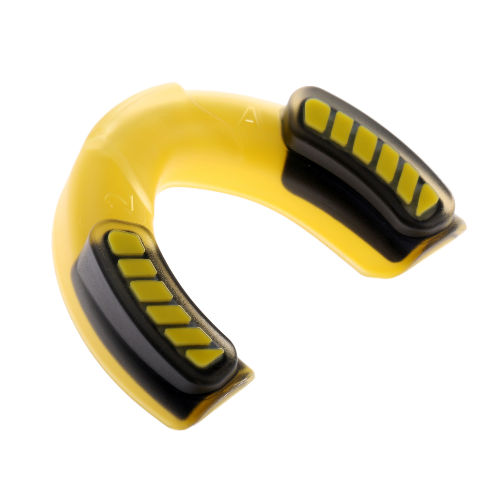 Sports Mouth Guard Teeth Protector For Boxing Football Karate Safety Yellow