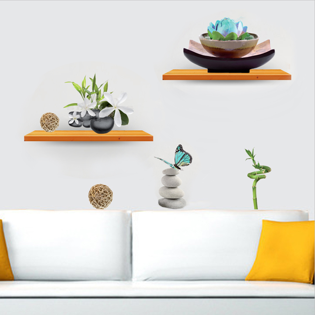 3D Bonsai Flower Wall Decal Stickers Kids Room Decor