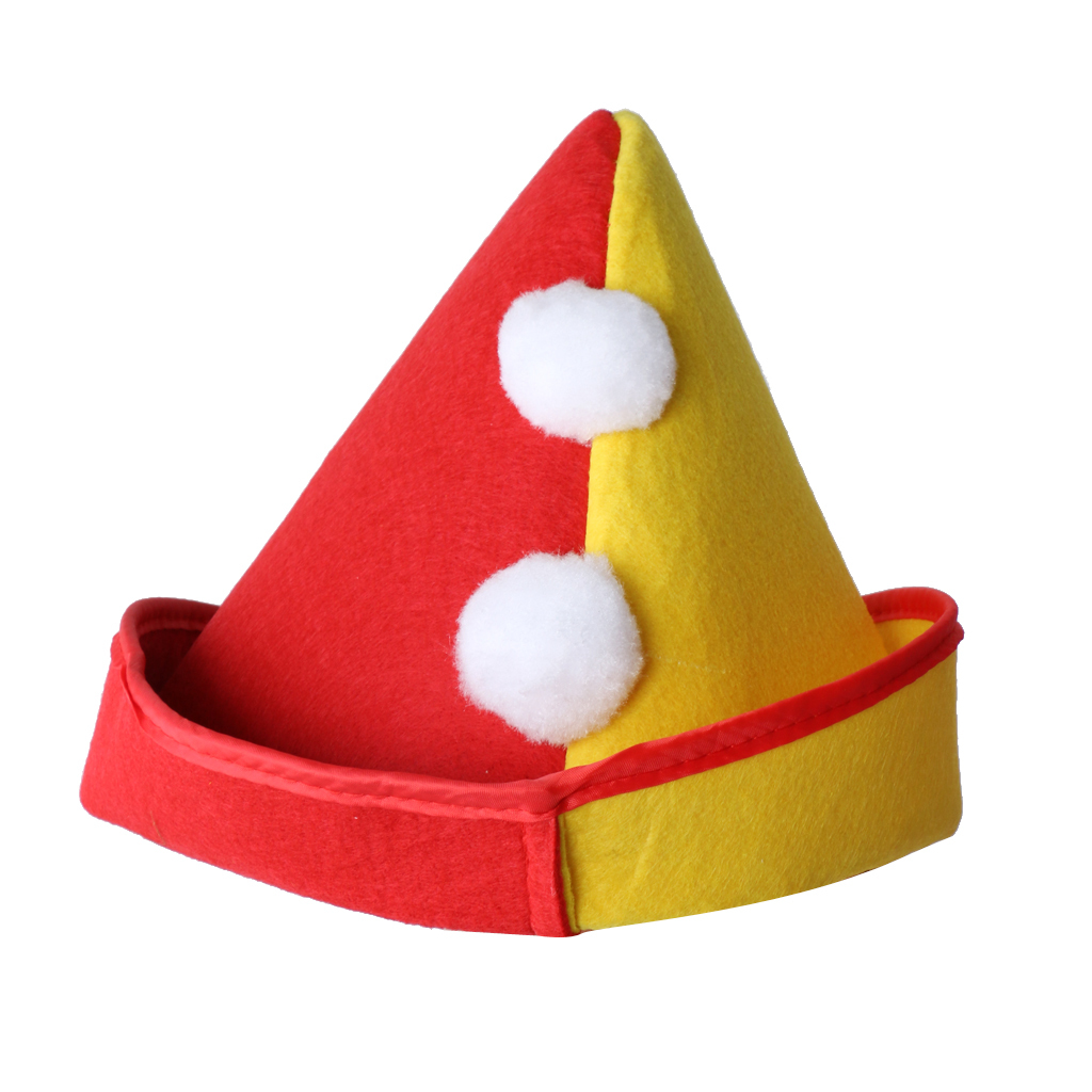 Funny Adult Kid Sea Animal Pizza Jester Plush Fancy Dress Costume Party Hat Gift