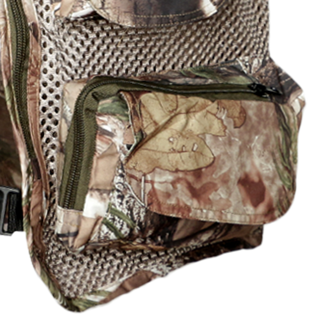 Fishing Vest Mesh Casual Suit Multi-function Pockets Travels Breathable Vest