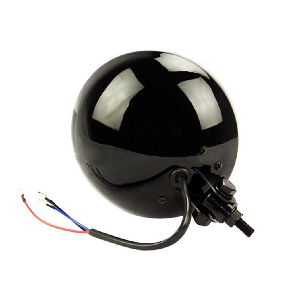 5.75/'/' Rétro LED Phare de Moto Cruiser avec Couvercle Protection à Grille
