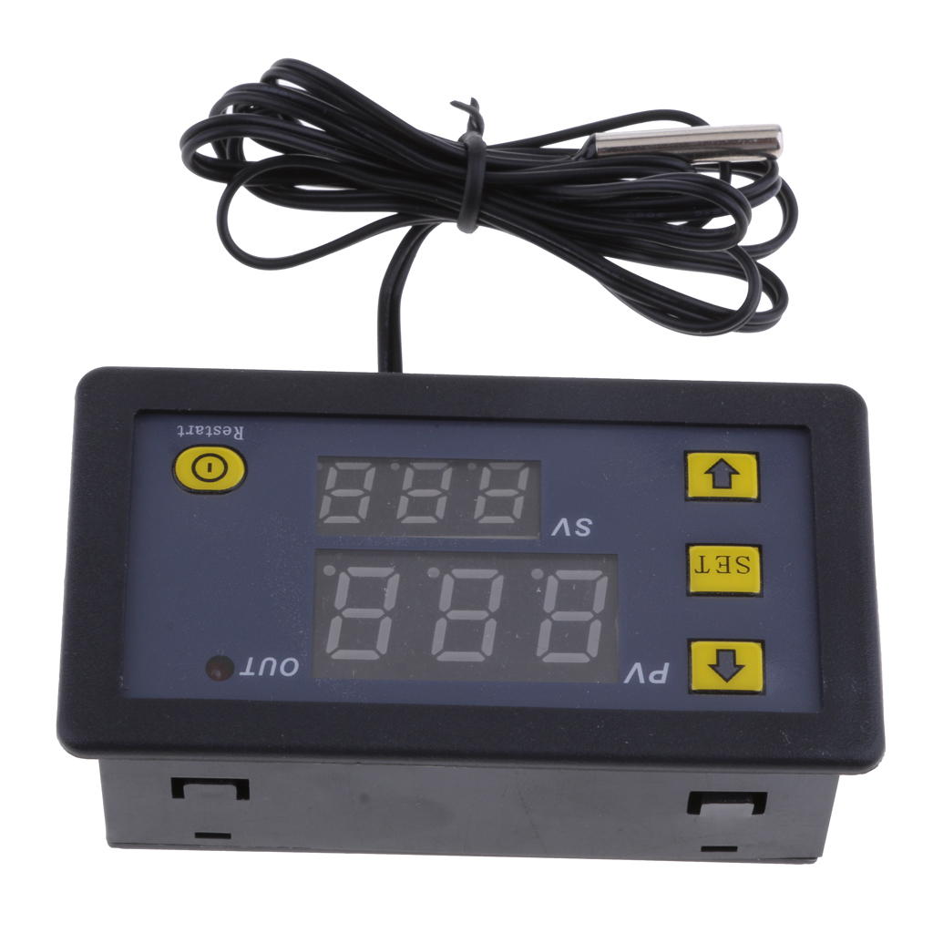 Digital Thermometer Thermostat Sensor Temperature Controller DC 12V