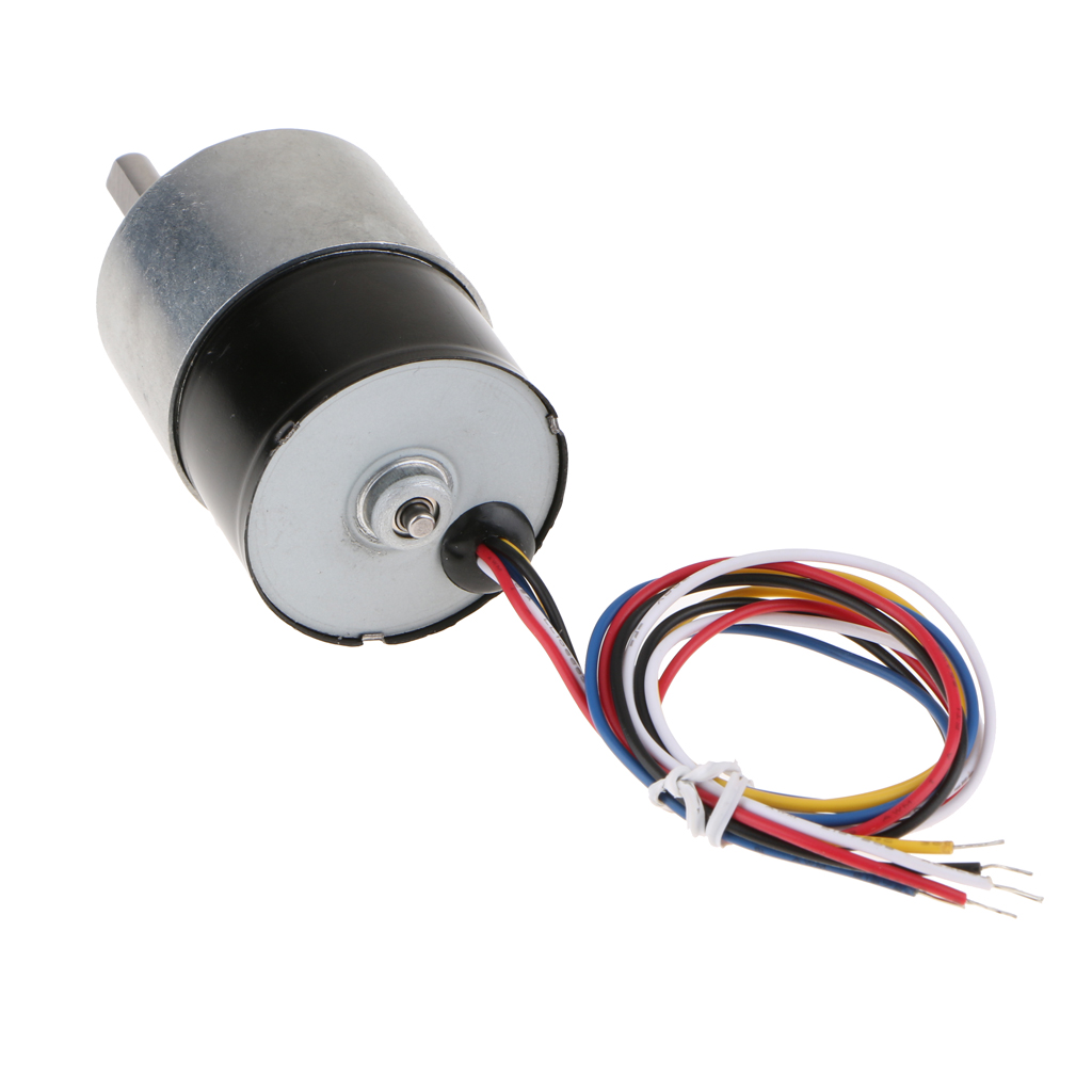 12V DC Mini Brushless Gear Motor Speed Reduction Gearbox 107rpm