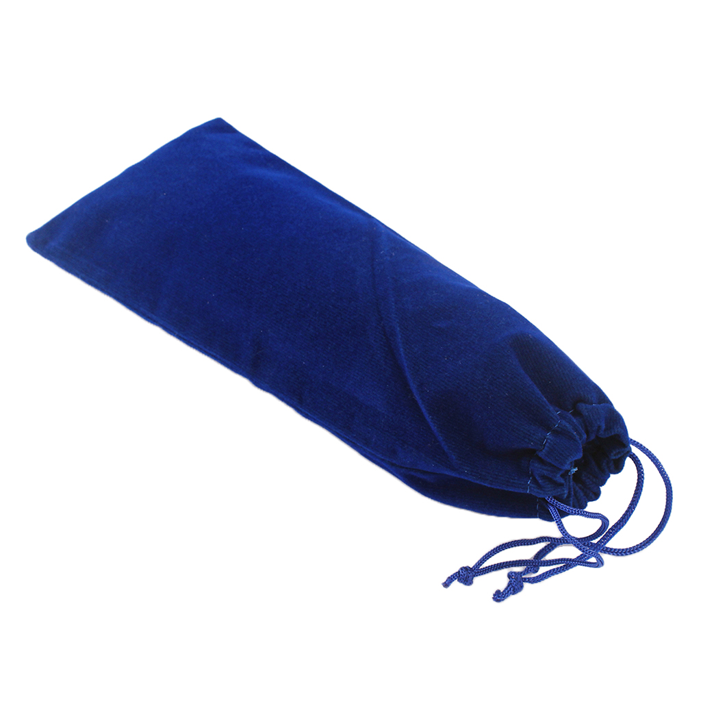 Muitifuction Blue Bags Harmonica Cosmetic Bags Canvas Bags Drawstring Backpack