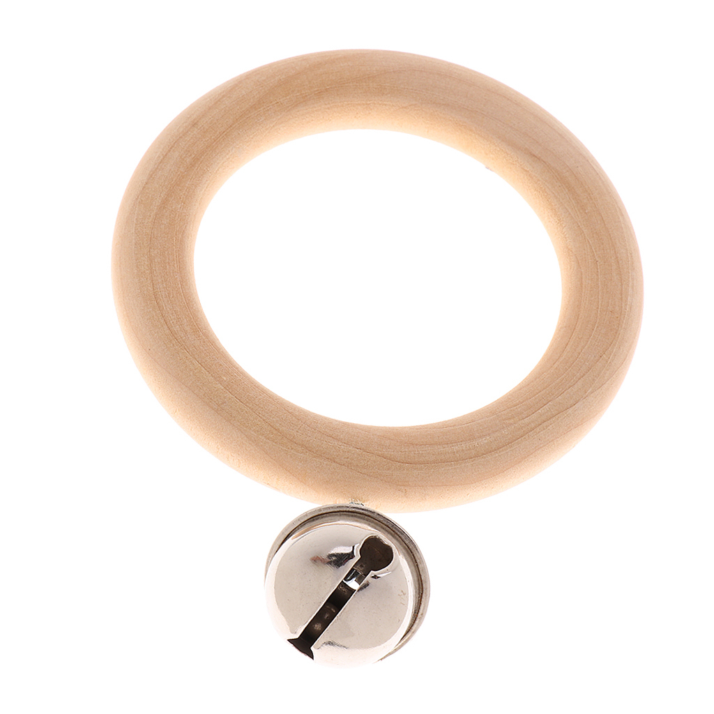 Rassel Glocken 1//3//4-Glöckchen Ring Klingel Musikinstrument Baby Fang