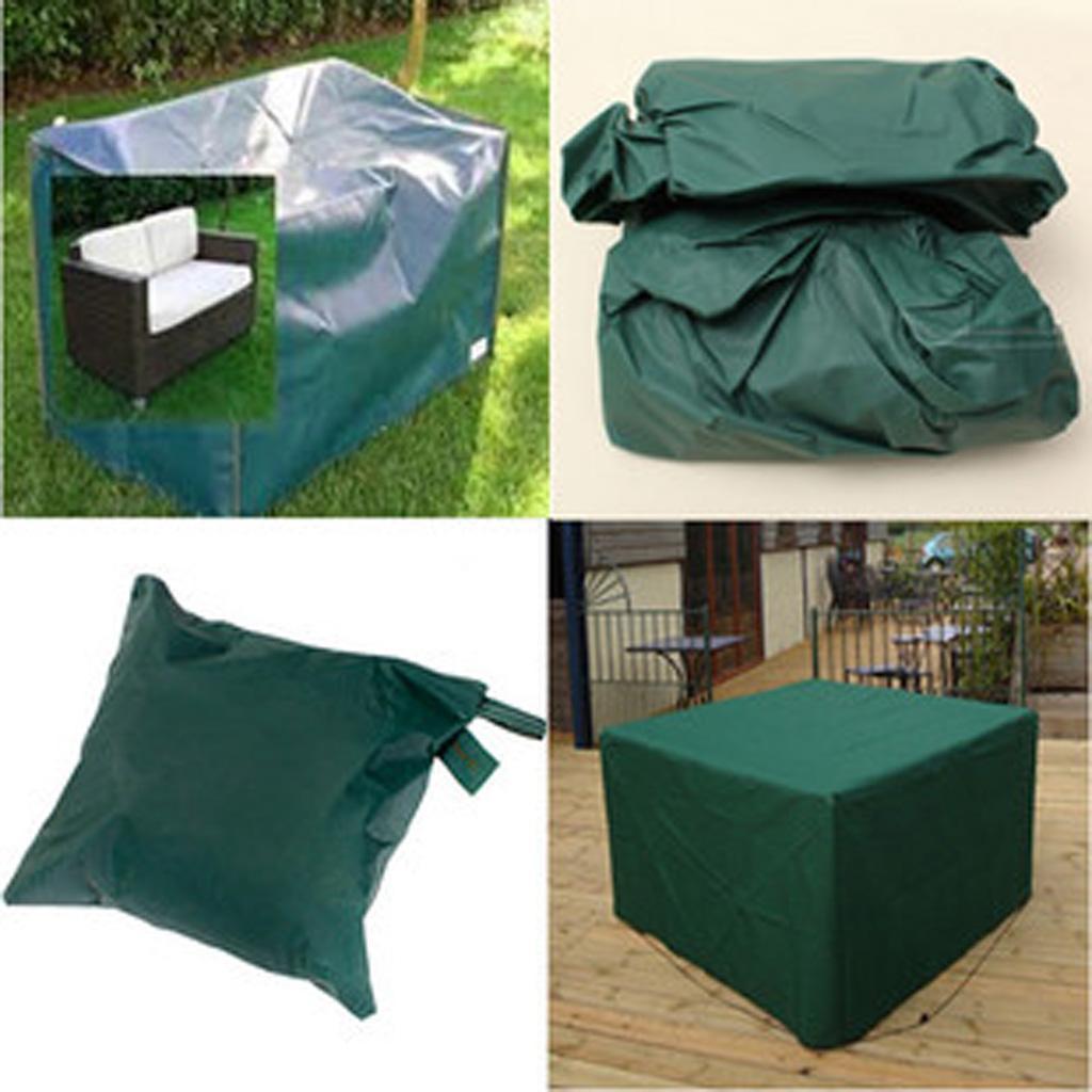 134x70x99cm Waterproof Outdoor Table Chair Furniture Cover Protector -Green