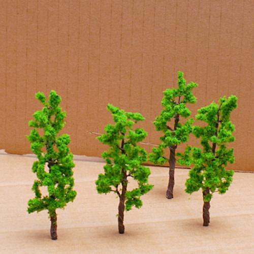 Model Pine Tree Train Set Scenery Landscape N Z - 10PCS