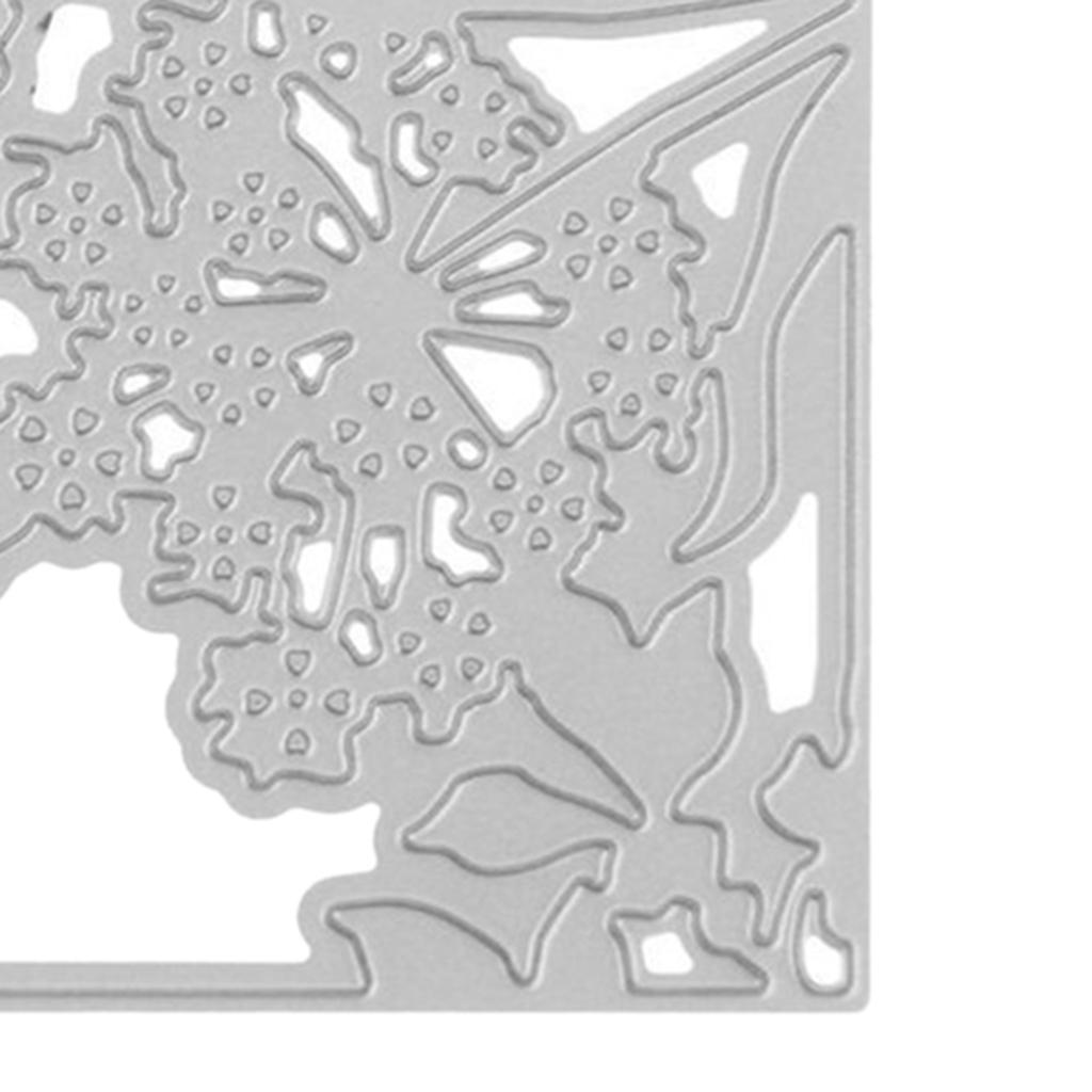 Metal Cutting Die Stencil Mold for DIY Scrapbook Album Card  8.9x8.9cm 