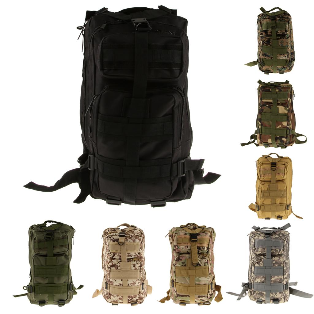 Outdoor Backpack Rucksack Camping Hiking Trekking Bag Pack Army Green