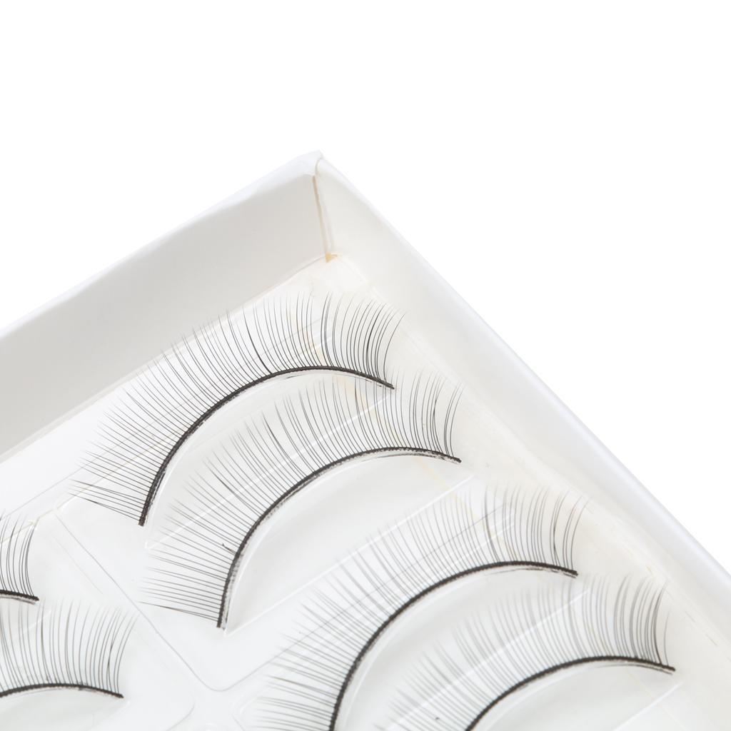  10Pairs Makeup Training Lashes for Beginner Eyelash Extension Practice 2#