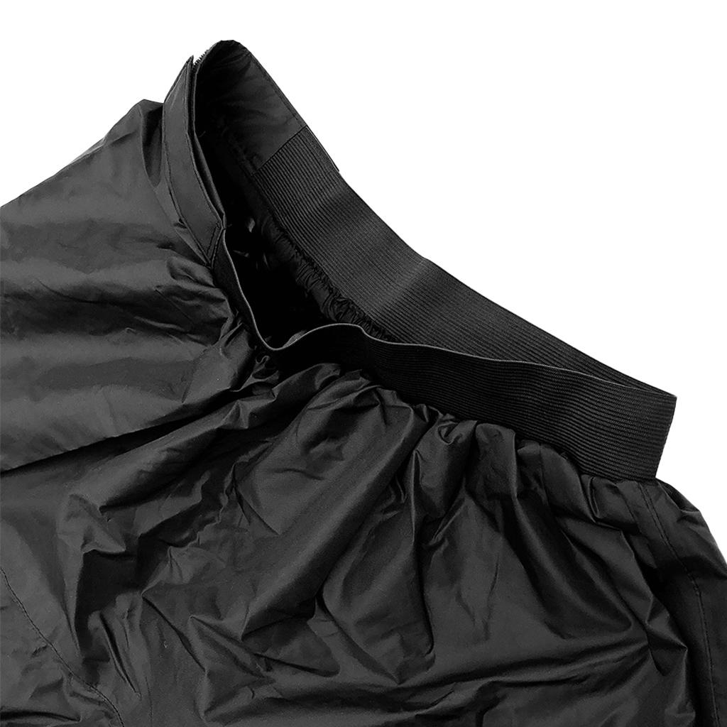 Spray Skirt Kayak Cockpit Deck Cover Sprayskirt Waterproof Storage Black M