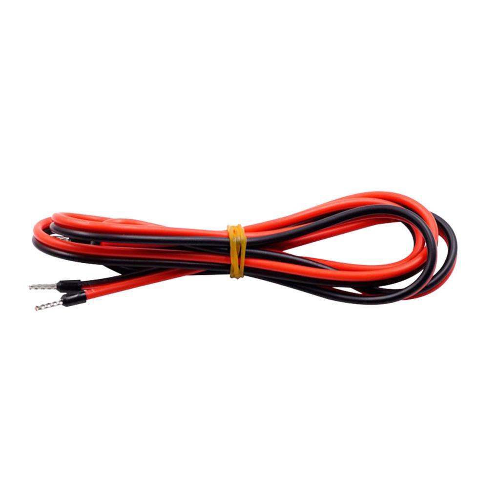 3D Printer Accessories Hot Bed Heatbead Power Supply Wire Cable 60cm